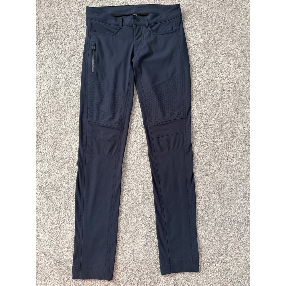 Lululemon Bust A Move Pedal Pusher Navy Blue ‎ Slim Tapered Size 6